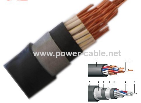 cu conductor pvc insulation screened control cable