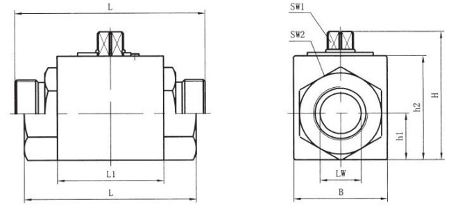 KHB-G Series High Pressure Ball Valve