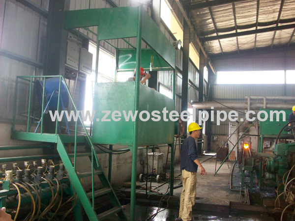 Hot perforation 20# seamless steel tube