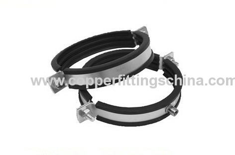 Heavy Duty hose clamp with rubber