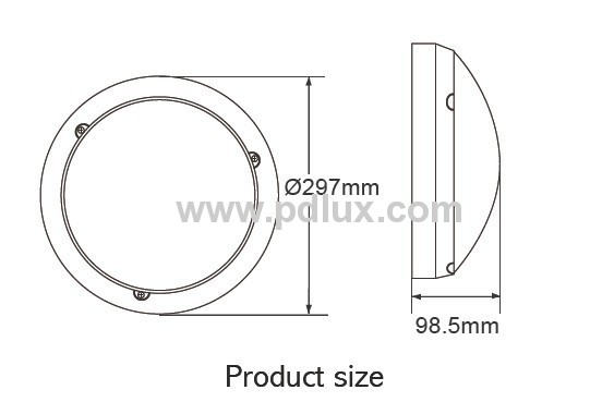 Microwave Sensor Lamp PD-FL2004