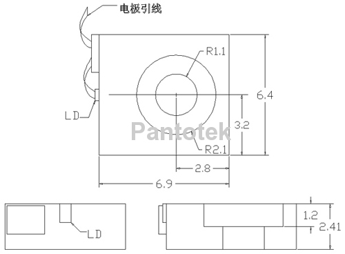 Laser diodes 635nm	5mW 635nm	12mW 