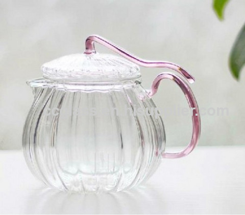 Elegant Innovative Design Glass Teapot