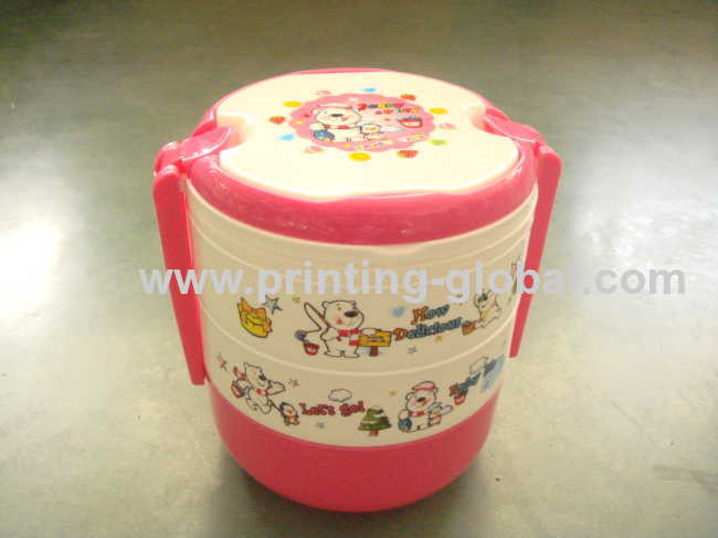 StudentLunch Container Heat Transfer Printing Films New Design