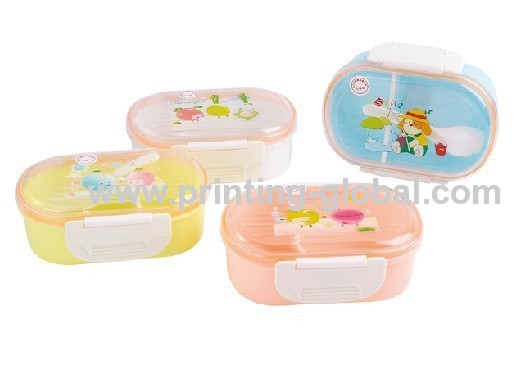 Plastic Sandwich Box Sandwich container Hot Stamping Printing Foil