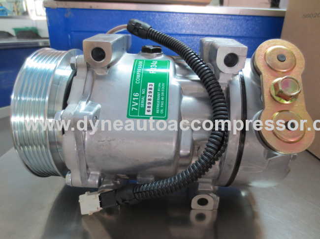 auto AC compressors SANDEN 7V16 for PICASSO 2.0 OEM 1237, 9645306580
