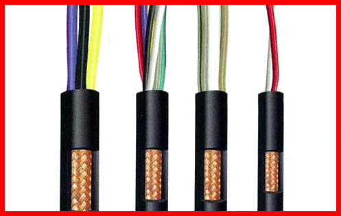 copper conductor XLPE insulated PVC sheathed braiding screened control cable