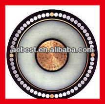 copper conductor XLPE insulated PVC sheathed copper wire screened control cable
