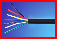 copper conductor XLPE insulated PVC sheathed flexible control cable