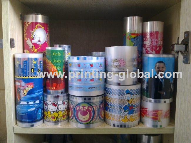 Plastic Food Box Cover Printing Thermal Transfer Printing Film