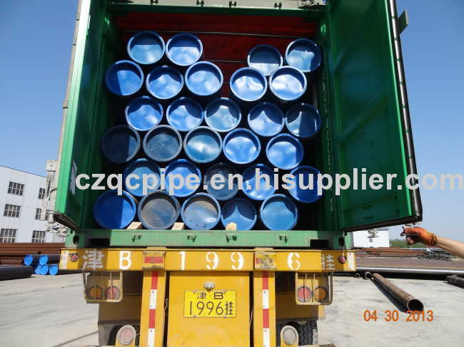 Hot expanding API 5L carbon seamless pipe