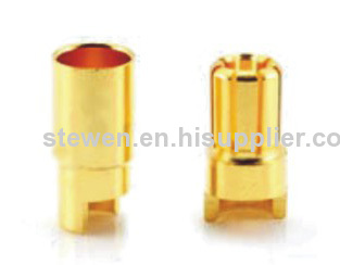 6.0MM gold plated edgebanana plug 