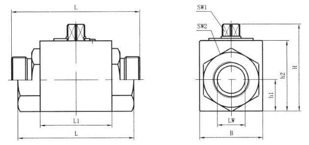 KHB-G High Pressure Ball Valve