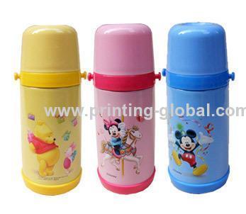 Aluminum Children Pot Thermos Bottle Heat Transfer Sticker Hot Stamping Printing Foil