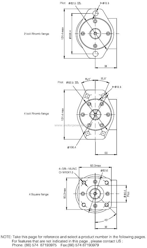 OMR orbit hydraulic motor