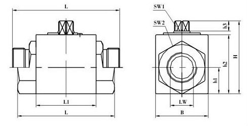 KHB-MStainless Steel High Pressure Ball Valve