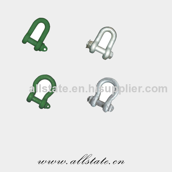 Round Pin Anchor Shackle For Pipe Connect