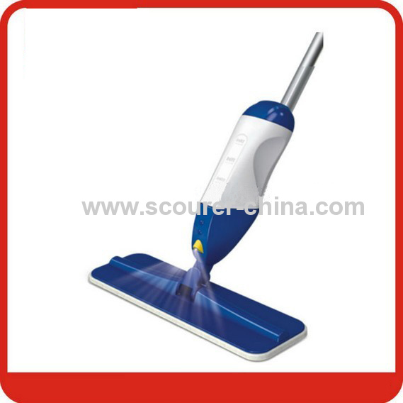 Microfiber Automatic spray floor mop with iron Mop Head