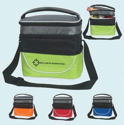  Non woven backpack hot and cold cooler bag 