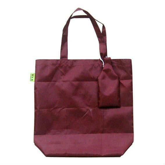 polyester wholesale fold up reusable shopping bags 