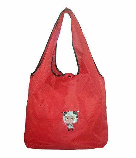fashion nylon shoulder shopping bag 