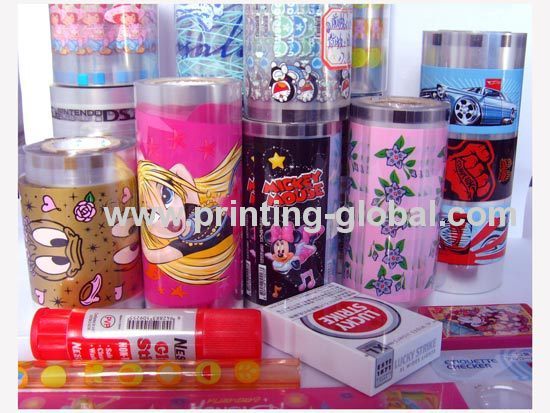 Hot Stamping Sticker For Metal Plastic Wooden Glass Product