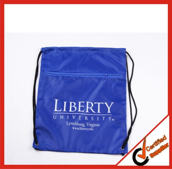 Best Selling Promotional Polyester Blank Drawstring Bag