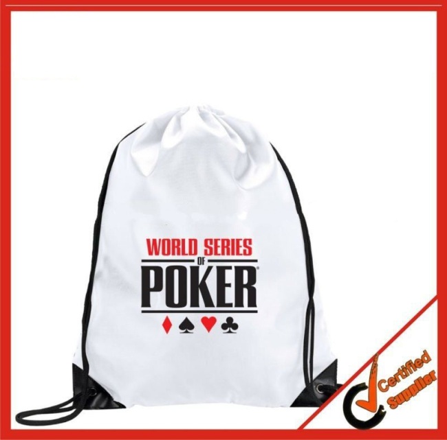 Most Popular Promotion Polyester Drawstring Bag 