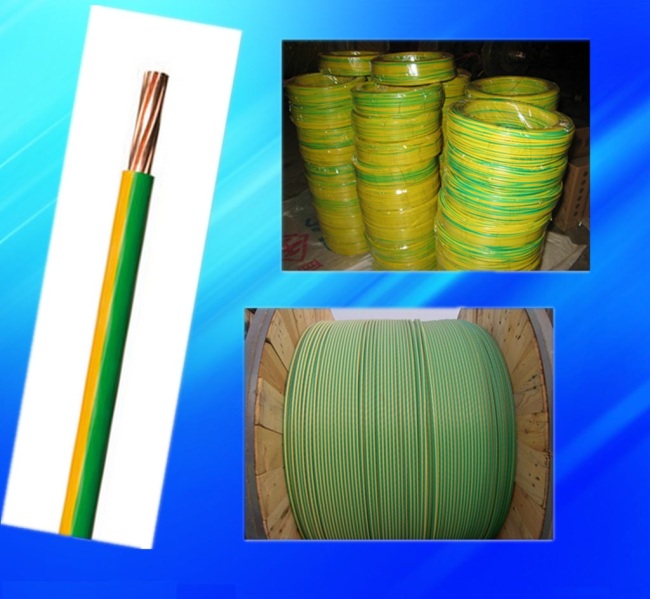 Heat resistant copper conductor PVC insulated wire at 90℃