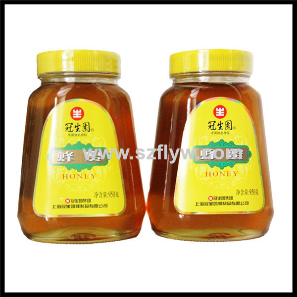 Custom Honey Glass/Plastic Bottle Packaging Self-adhesive Label Stickers