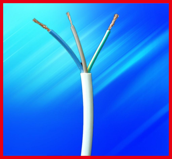 Copper conductor PVC insulated PVC sheathed round wire