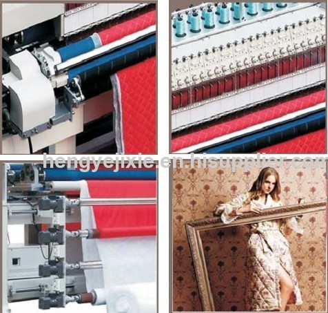 Bedspread embroidery quilting machine