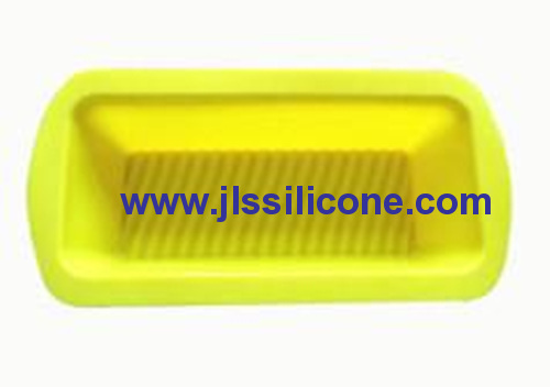 large yellow rectangle bread loaf bakeware silicone baking molds