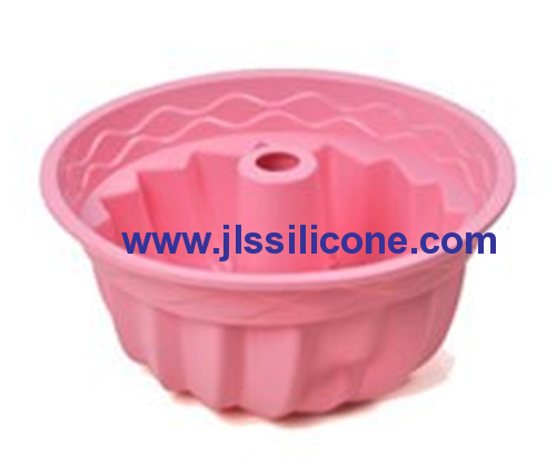 9.4inch bundt cake bake pan silicone baking molds