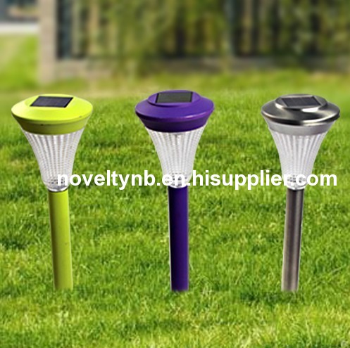 Solar led lawn garden light