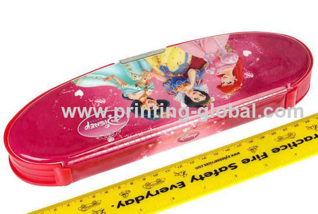 School Pencil Packaging Box Plastic PP PVC Pencil Case Heat Press Film