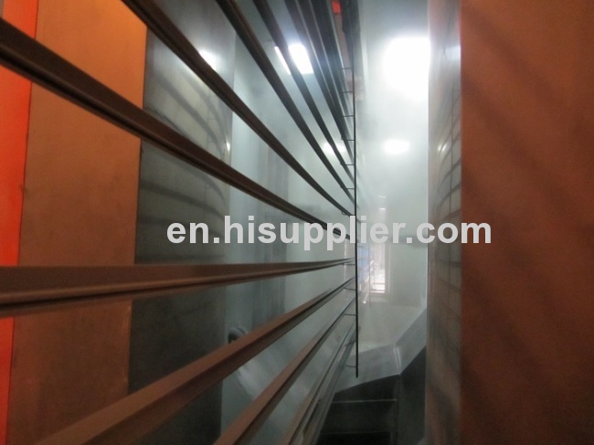 Low energy consumption auto spray booths