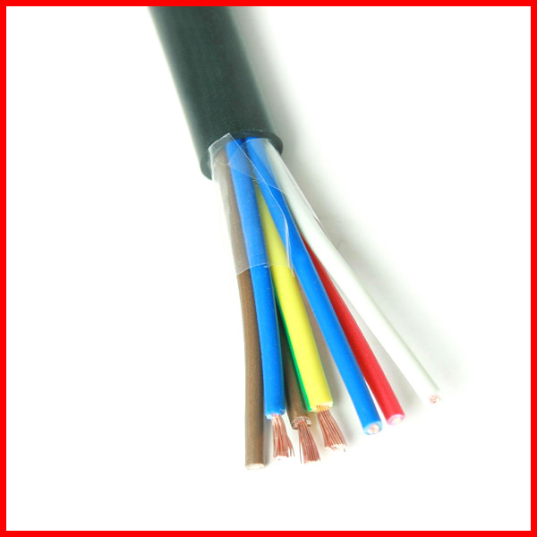 copper conductor PVC insulated PVC sheathed round cable