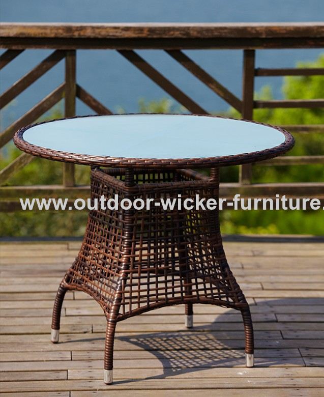 Hot quality outdoor wicker dining set