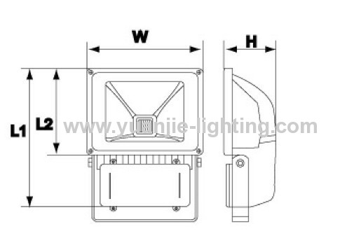 70w led floodlight IP65