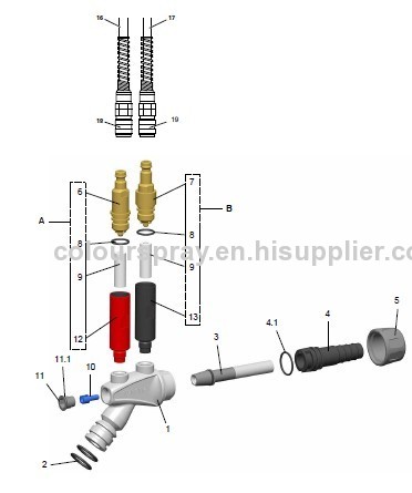 IG06 Powder injector OptiFlow