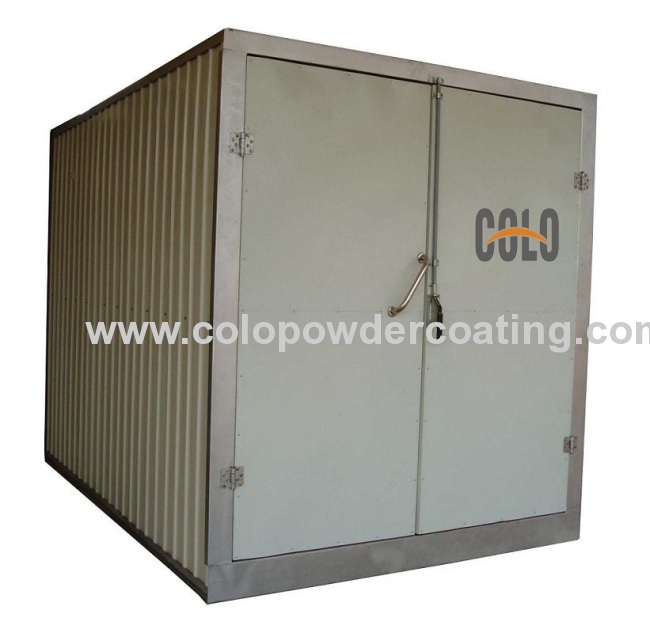 Fast heating powder coating oven plans