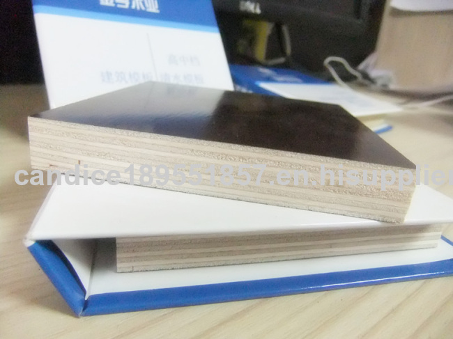 1220*2440*18mm construction film faced plywood poplar core 