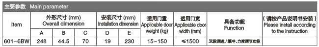 CE&EN1154 quality heavy duty Door CloserPopular Door Closer