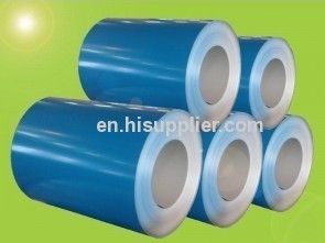 sea blue color coated steel coil/prepainted steel sheet