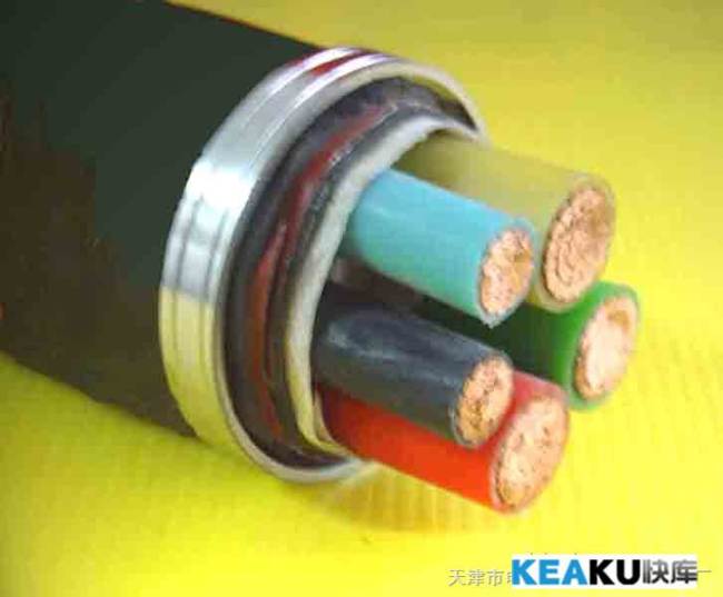 Copper conductor PVC insulated PVC sheathed aluminum-plastic compound tape screen
