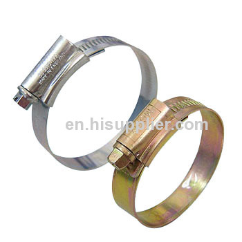 British type hose clamps