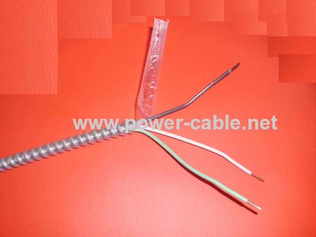 12/2 12/3 14/2 14/3 MC Cable Aluminum Clad Type 