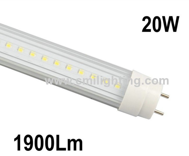 T8 LED tube 110-240V 20W replace Fluorescent40W pure white