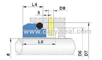 mechanical seal Stationary RingG16